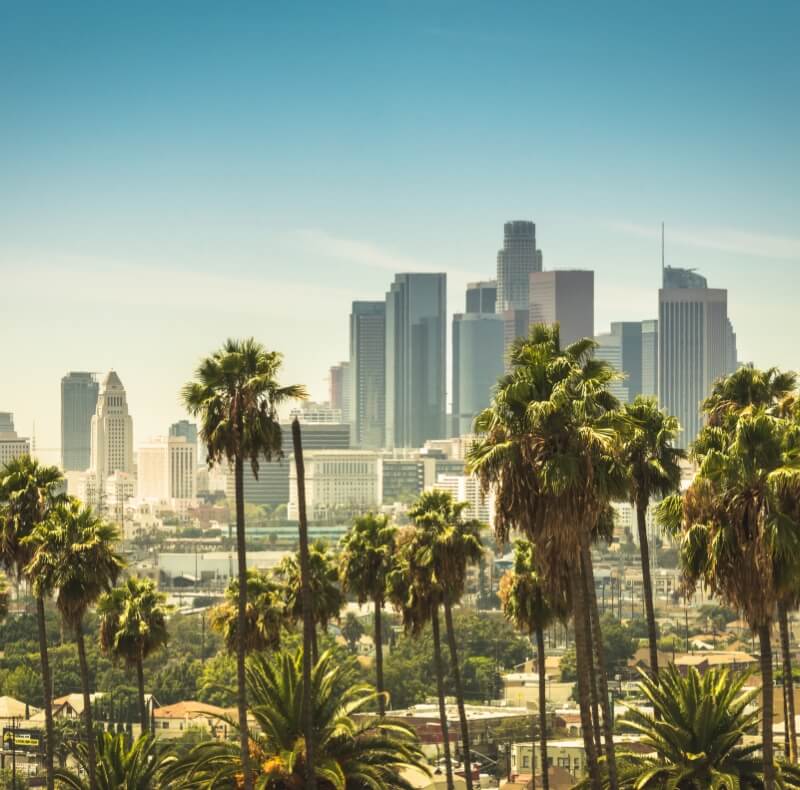 downtown los angeles skyline